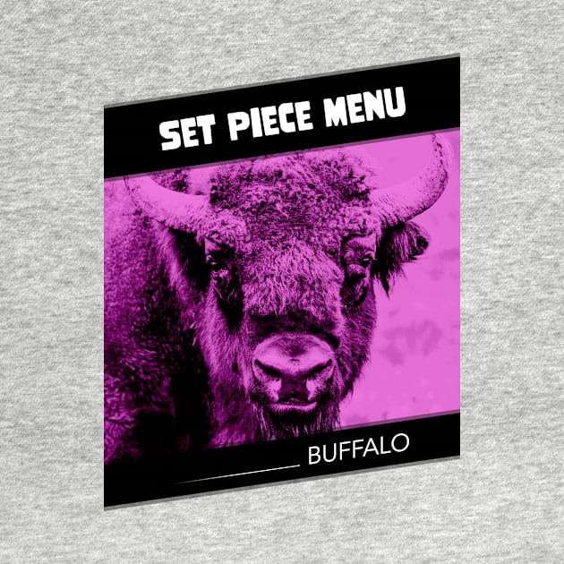 SPM Buffalo Bison Pink by Set Piece Menu Podcast